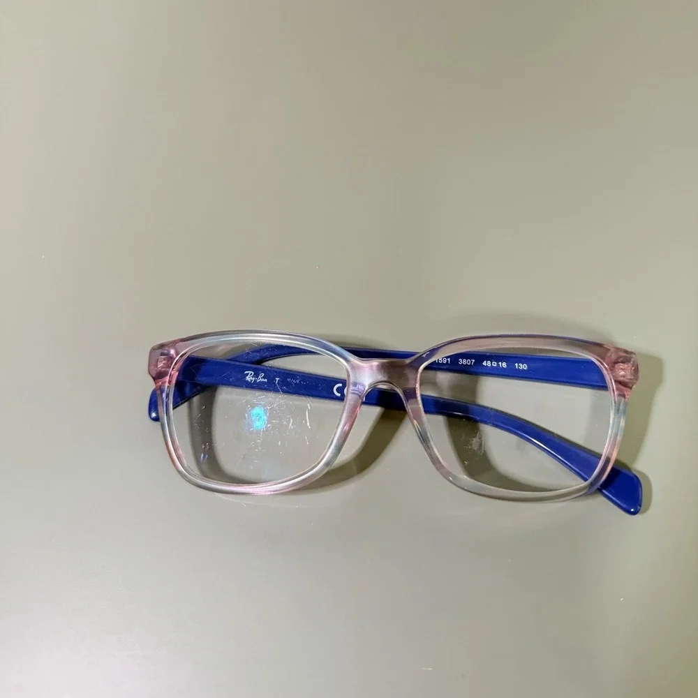 Ray Ban Kids Eyeglasses Optics RB1591, Violet Blue‎
